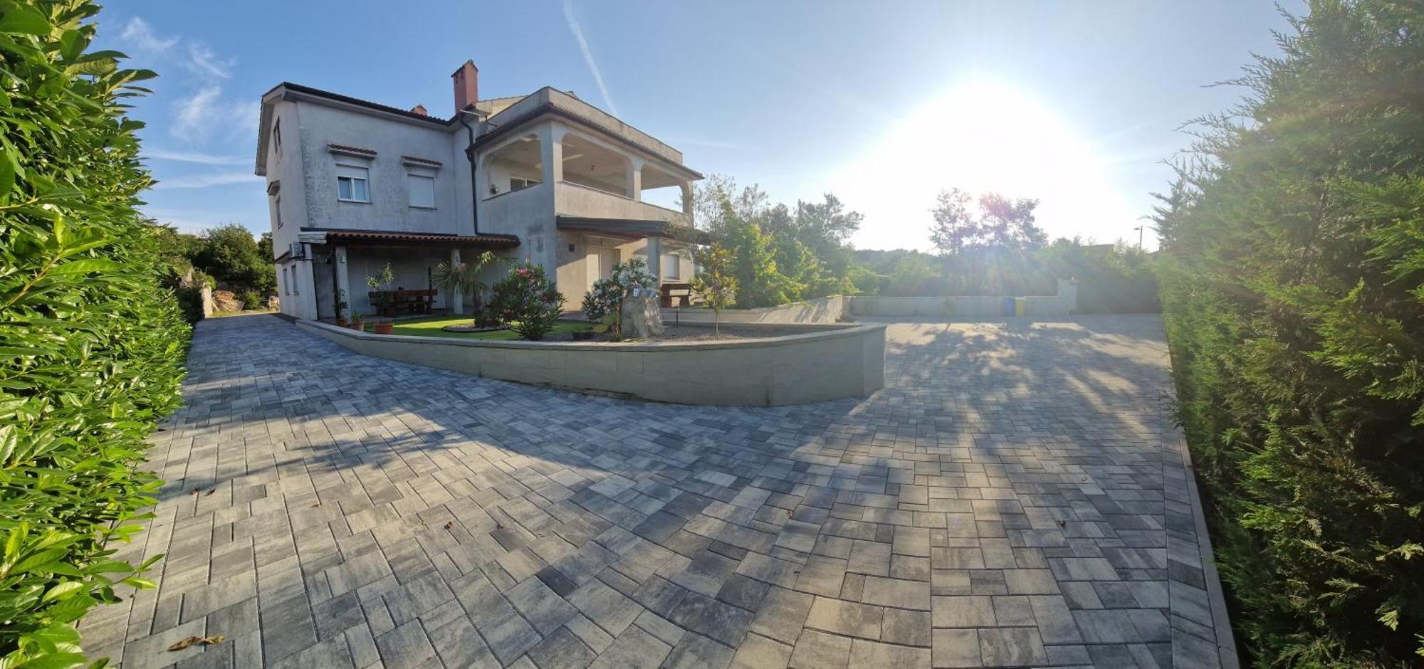 In Rijeka, Free Parking And Large Terrace, 15min Drive From The *